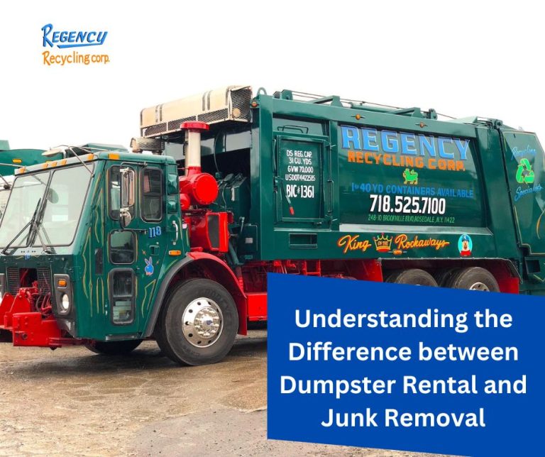 Understanding the Difference between Dumpster Rental and Junk Removal